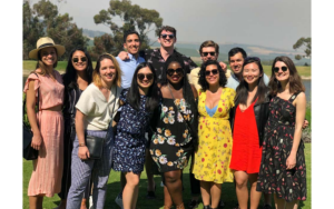 Group of SE-SL students visiting Cape Town.