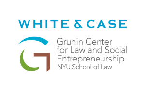 White and Case and Grunin Center Logos