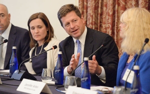 Chair Jay Clayton of the U.S. Securities and Enforcement Commission speaks on September 5, 2018 panel