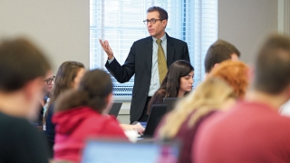 Professor Barry Friedman teaching
