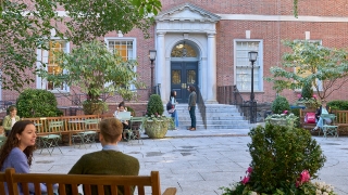 Vanderbilt Hall courtyard