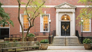 Front door of Vanderbilt Hall