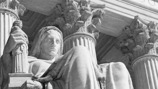 Lady Justice from the Supreme Court building