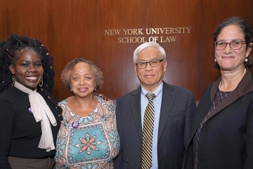 Vernice Miller-Travis, Abre' Conner, Charles Lee, and Marianne Engelman-Lado