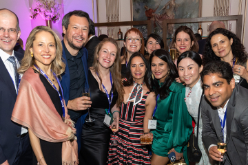 Group of alumni at Reunion celebration
