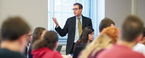 Professor Barry Friedman teaching
