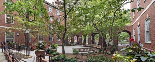 Courtyard of Vanderbilt Hall