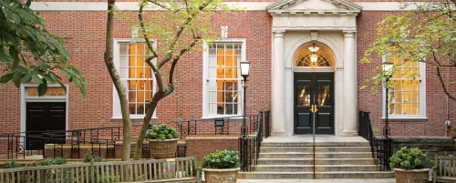 Front door of Vanderbilt Hall