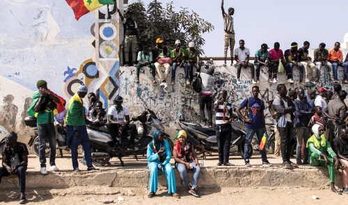 Senegal opposition party launches protest over leader's trial.