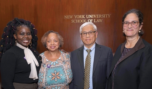 Vernice Miller-Travis, Abre' Conner, Charles Lee, and Marianne Engelman-Lado