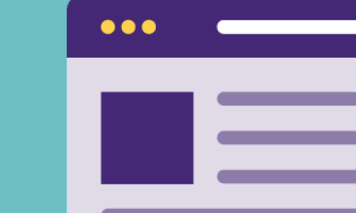 illustration of web browser