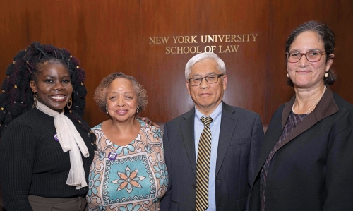 Vernice Miller-Travis, Abre' Conner, Charles Lee, and Marianne Engelman-Lado