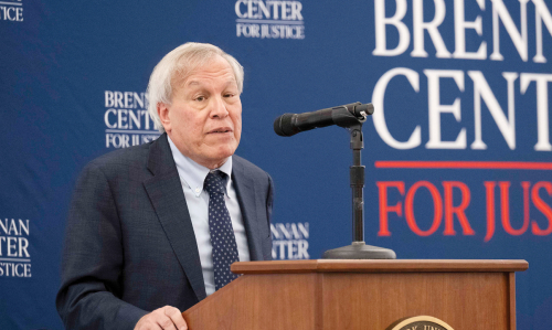 Erwin Chemerinsky at a lectern