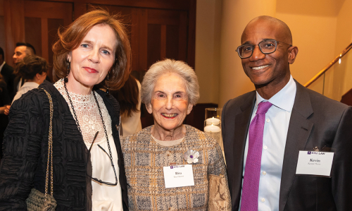 Siofra O'Leary, Rita Hauser, Kevin Davis