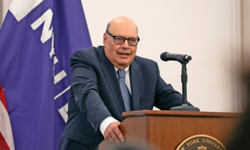 Reuven Avi-Yonah at lectern