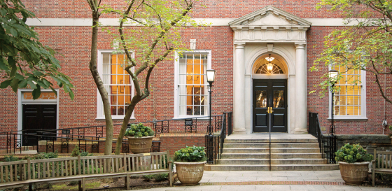Front door of Vanderbilt Hall