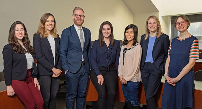 NYU Law UN Diplomacy Clinic students and professors