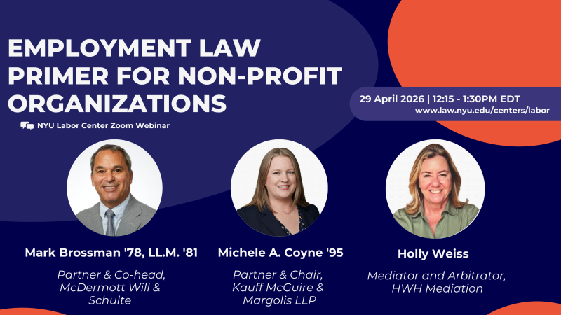 NYU Center for Labor and Employment Law