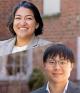 Brenda Mendez ’25 and Yuxin Feng LLM ’25