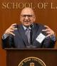 Pratap Bhanu Mehta at lectern