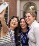 Alumnae taking selfie
