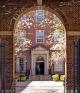 Magnolias in bloom in Vanderbilt Hall courtyard