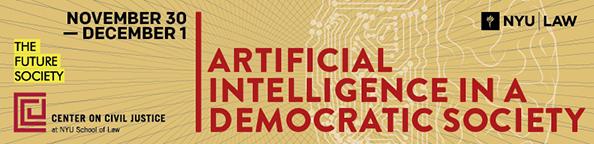 AI in a Democratic Society Banner