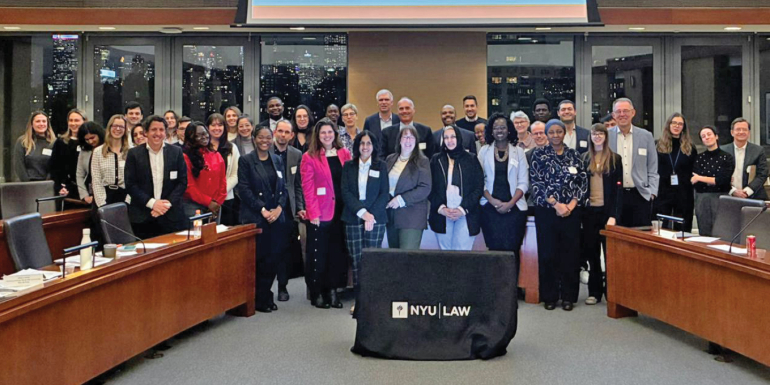 Participants at the International Tax Program Academic Symposium on the UN Framework Convention on International Tax Cooperation