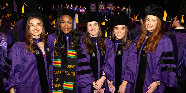 Graduates at NYU Law Convocation 2026