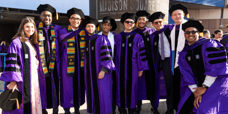 Graduates at NYU Law Convocation 2026