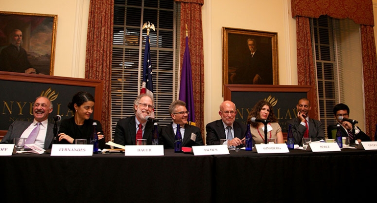 Panel discussion in Greenberg Lounge