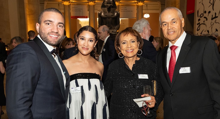 Kenneth Chenault Jr., Taylor Bright Chenault, Norma Barfield, Nelson Mulzac