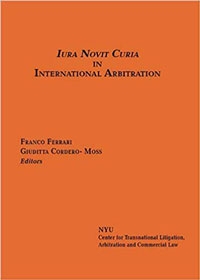 Iura Novit Curia in International Arbitration
