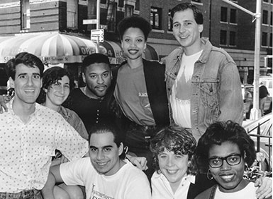 Students from the 1989–90 Juvenile Rights Clinic co-taught by Guggenheim and Hertz