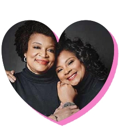 Darilyn Olidge ’93 and Mechelle Evans ’93