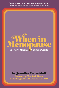 Book cover of When in Menopause