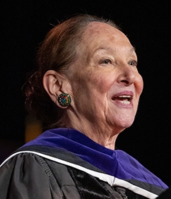 Justice Rosalie Abella speaking at 2025 Convocation