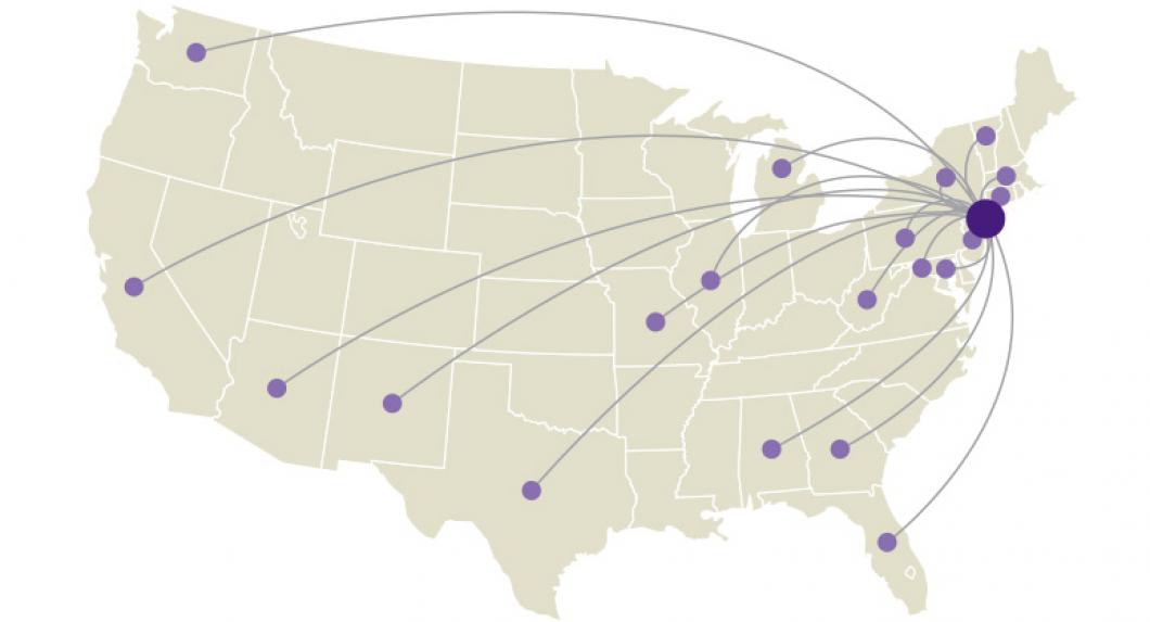 IRC-in-Action map