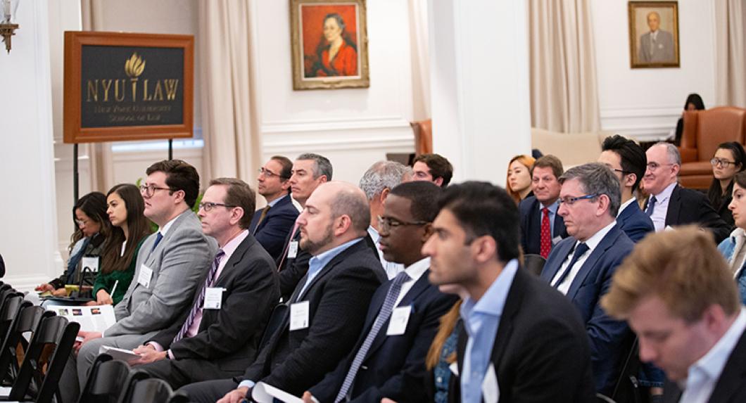 Audience at a conference