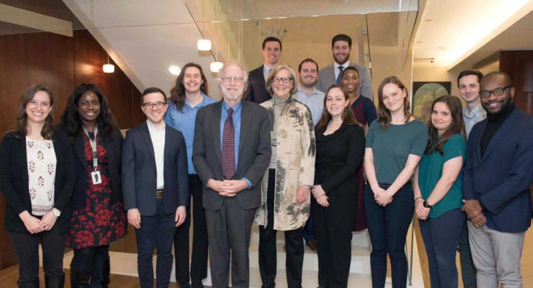 Students and faculty of the Legislative and Regulatory Process Clinic