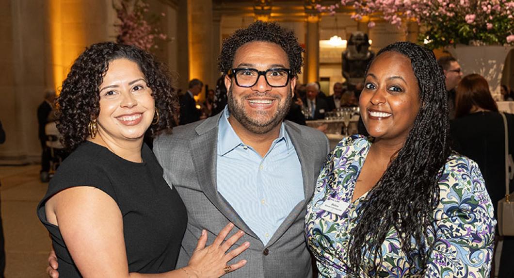 Damaris Hernández, Joseph Gilbert, and Helam Gebremariam