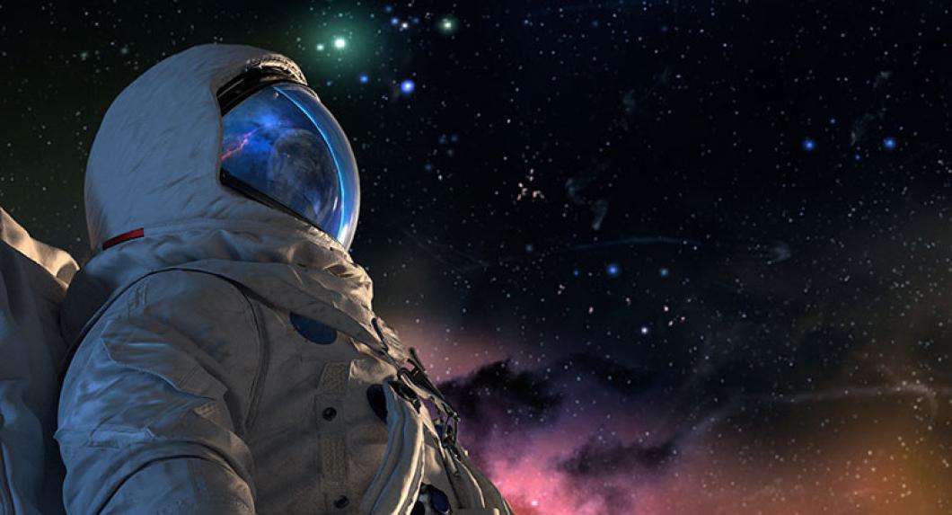 Astronaut in space