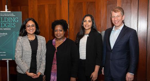 Safeena Mecklai, Lindsay Kendrick, Radhika Gupta, Trevor Morrison