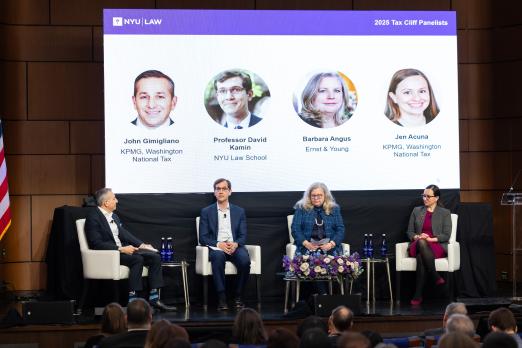 2025 NYU-KPMG Tax Cliff Panel
