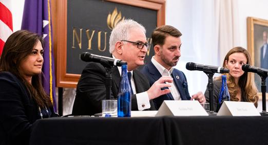 Panelists of Latham and Watkins Forum on Human Trafficking