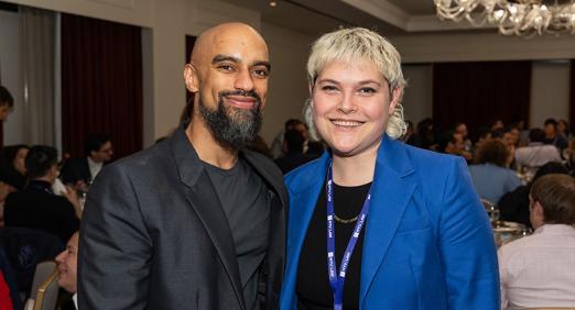 Brence Pernell ’15, Shana Knizhnik ’15
