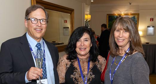Timothy Lindon ’80, Anita Rosenbloom ’80, LLM 86, Karen Freedman ’80