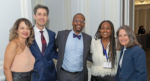  Isabela Thomas Lubert ’10, Emiliano Catan LLM ’10, Dean McKenzie ’00, Helam Gebremariam ’10, Beth George ’10