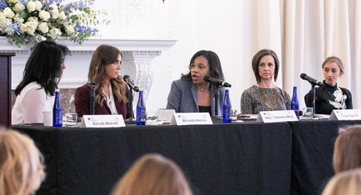 Women in Cybersecurity Panelists