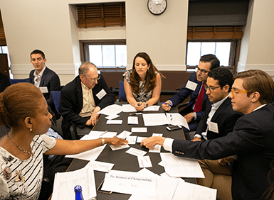 Active group work at the Grunin Center